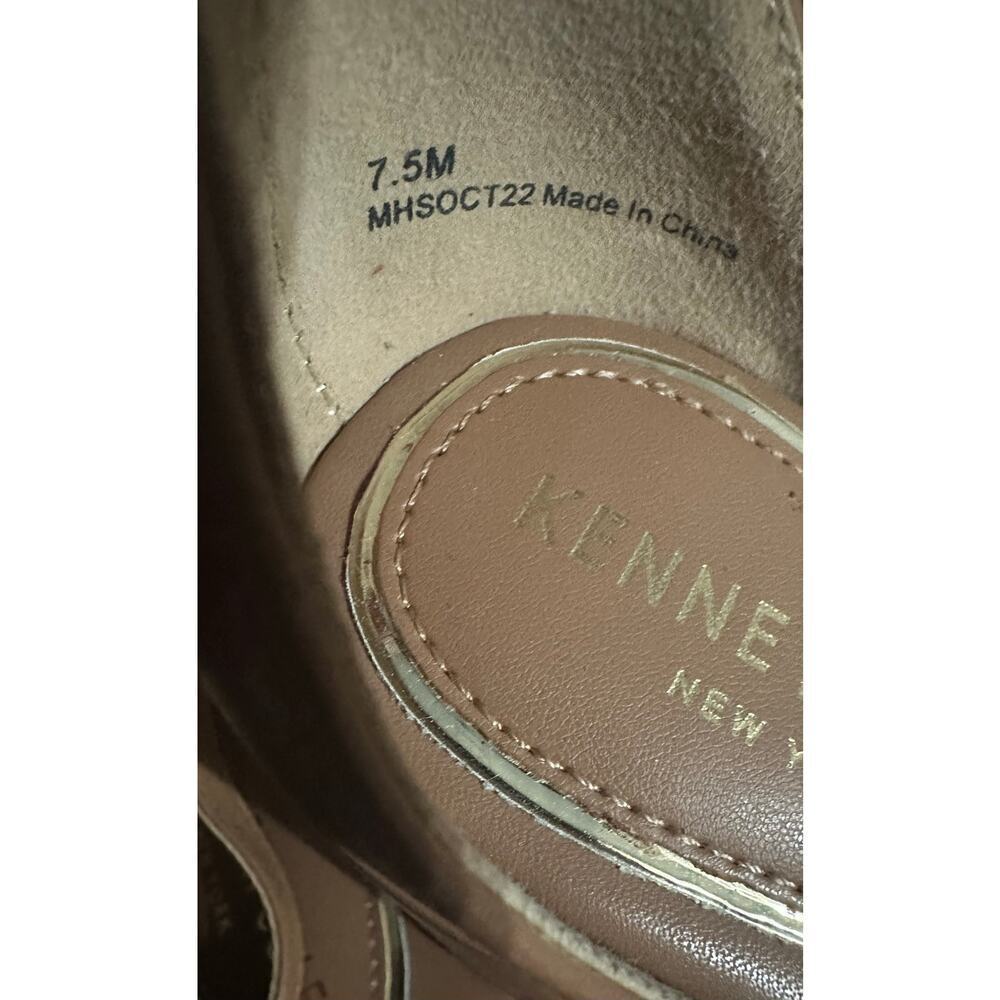 Kenneth Cole Classic Tan Heels - Brand New Woman’s Size 7.5 - Picture 4 of 4
